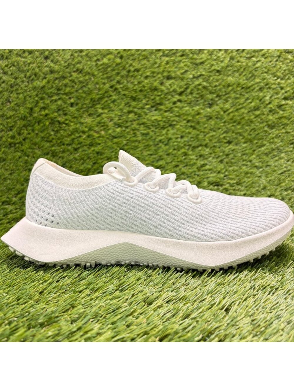 Allbirds Tree Dasher 2 Womens Size 8 White Athletic Running Shoes Sneakers